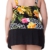 Attraco Damen Groß Größe Push-up Tankini Oberteil Blumen Print Badeanzug 52 - 