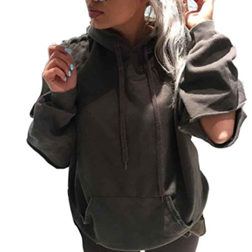 Bluse, STEPEN Damen Warm lose beiläufige Langarm-Sweatshirt Pullover Tops Shirt Mantel -