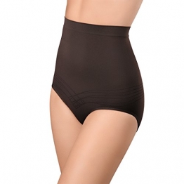 Damen Seamless Form-Slip Dunkelbraun-XL - 1