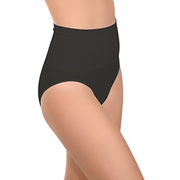 Damen Seamless Form-Slip Schwarz-XL - 1