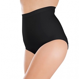 Damen Seamless Taillen-Form-Slip Schwarz-XL - 1