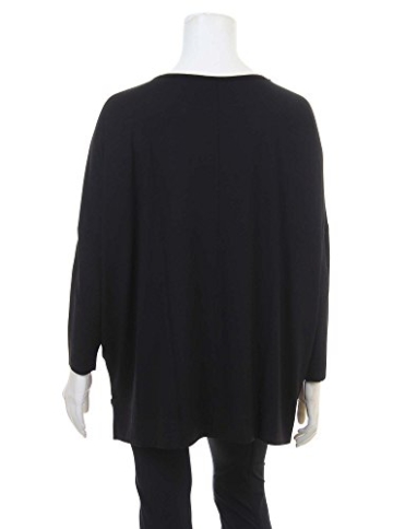 Pullover mit Print in schwarz/braun in Übergrößen (XL) von Yoek - 