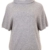 Pullover mit Rollkragen in grau in Übergrößen (XXL) von Elena Miro -