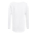 WOCACHI Damen Pullover Frauen Langarm-Strickpullover lose Strickjacke Pullover Sweater Tops Strick (XL, Weiß) - 
