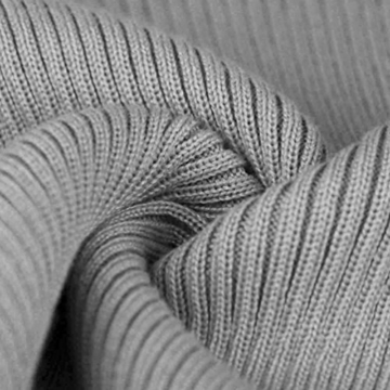 WOCACHI Damen Pullover Frauen Knit beiläufige Slim Fit Warm Lange Hülsen Pullover Outwear Tops Sweater Grau (XL, Grau) - 