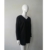 WOCACHI Damen Womens Casual Langarm-Pullover Sweaters Mantel Bluse Schwarz (XL, Schwarz) - 