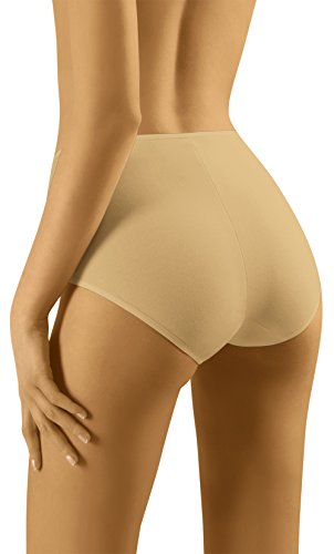 Wolbar Damen Hipsters Maxi (Beige, Xl) - 